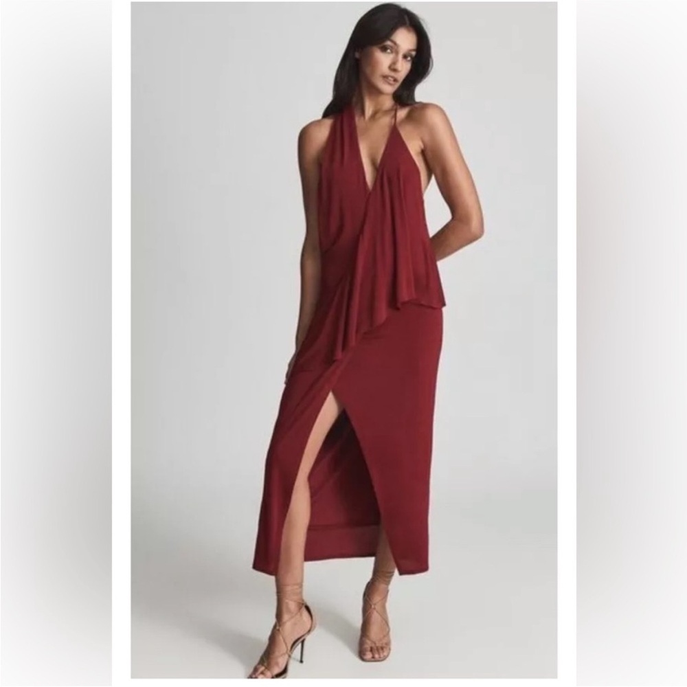 NWT Reiss Xena Strappy Open Back Cocktail Dress